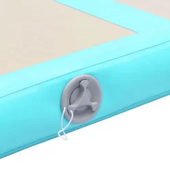 vidaXL Fitness Y Musculación-Esterilla inflable de gimnasia y bomba 300x100x10 cm PVC