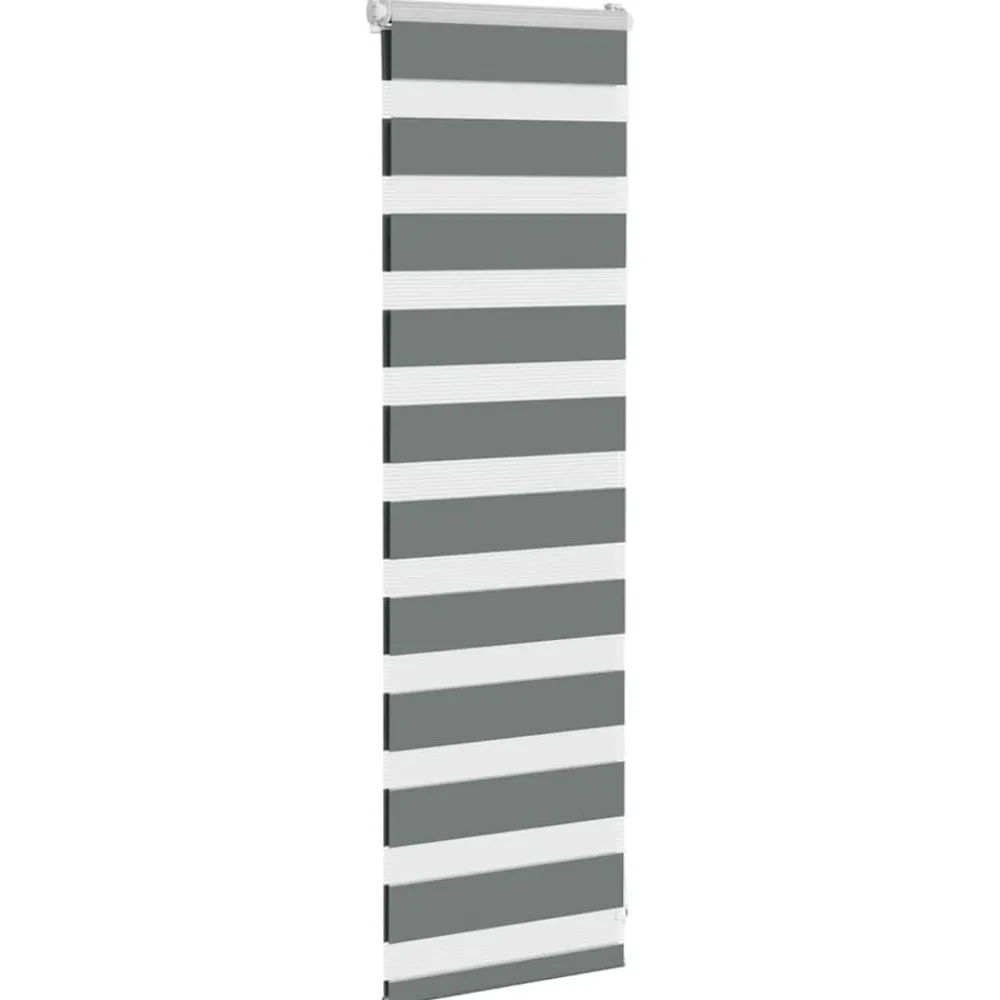 vidaXL Decoración-Estor cebra 40x100cm tejido ancho 35,9 cm poliéster
