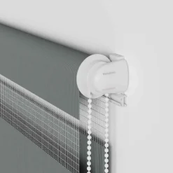 vidaXL Decoración-Estor cebra 40x100cm tejido ancho 35,9 cm poliéster