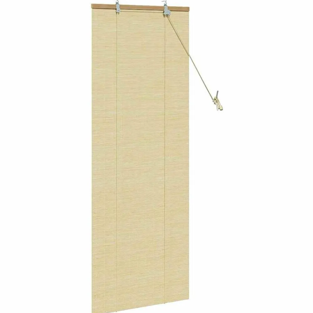 vidaXL Estor enrollable con cortinas eza 60 x 160 cm Bambú Natural Best