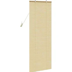 vidaXL Estor enrollable con cortinas eza 60 x 160 cm Bambú Natural Best