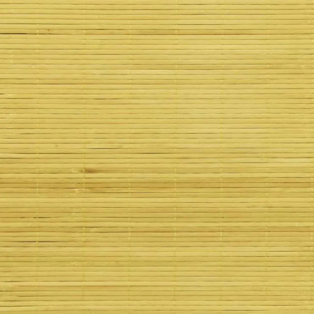 vidaXL Estor enrollable con cortinas Manual 60 x 160 cm Bambú Amarillo Hot