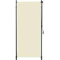 vidaXL Estor enrollable de exterior color 100x270 cm Crema Online