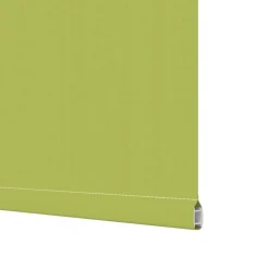 vidaXL Decoración-Estor Enrollable Opaco hojas verde 130x230cm Tela Ancho 126,6cm