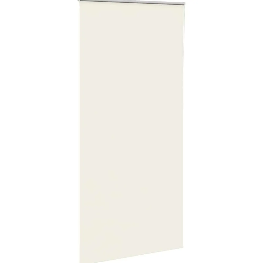 vidaXL Estor Enrollable Opaco Blanco Roto 110x230cm Tela Ancho 105,7cm Blanco crudo Hot