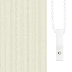 vidaXL Estor Enrollable Opaco Blanco Roto 110x230cm Tela Ancho 105,7cm Blanco crudo Hot