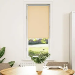 vidaXL Decoración-Estor Enrollable Opaco 40x130 cm Tela Ancho 35,7 cm