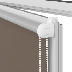 vidaXL Estor Enrollable Opaco color 40x130 cm Tela Ancho 35,7 cm Café New