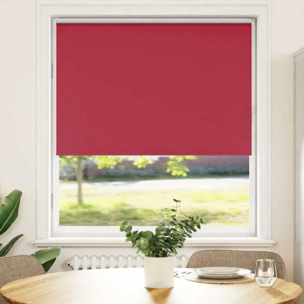 vidaXL Decoración-Estor Enrollable Opaco 110x150 cm Tela Ancho 105,7 cm