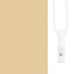 vidaXL Decoración-Estor Enrollable Opaco 105x130 cm Tela Ancho 100,7 cm