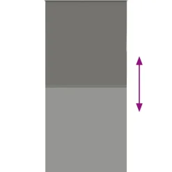 vidaXL Decoración-Estor Enrollable Opaco 105x230 cm Tela Ancho 100,7 cm