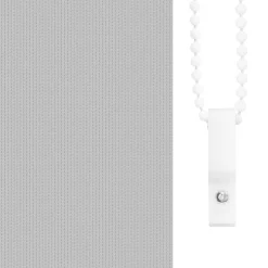 vidaXL Estor Enrollable Opaco 135x150 cm Tela Ancho 131,6cm Gris claro Clearance