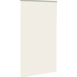 vidaXL Estor Enrollable Opaco Blanco Roto 130x230cm Tela Ancho 126,6cm Blanco crudo Best