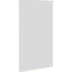 vidaXL Estor Enrollable Opaco Blanco Roto 130x230cm Tela Ancho 126,6cm Blanco crudo Best