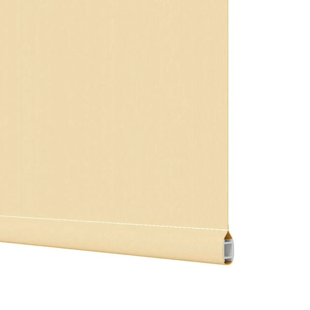 vidaXL Decoración-Estor Enrollable Opaco 130x150 cm Tela Ancho 126,6 cm