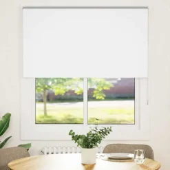 vidaXL Decoración-Estor Enrollable Opaco 125x130 cm Tela Ancho 121,6 cm