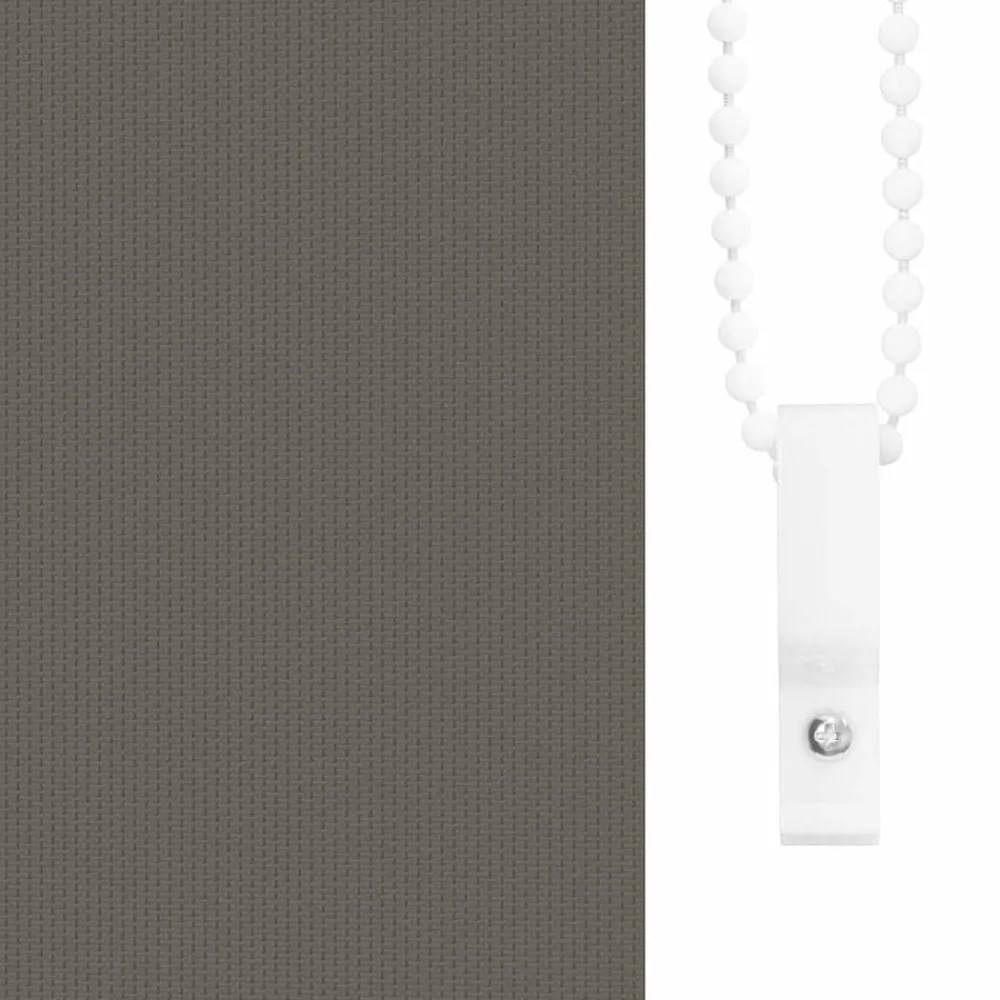 vidaXL Decoración-Estor Enrollable Opaco 40x130 cm Tela Ancho 35,7 cm