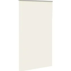 vidaXL Decoración-Estor Enrollable Opaco Blanco Roto 120x210cm Tela Ancho 116,6cm