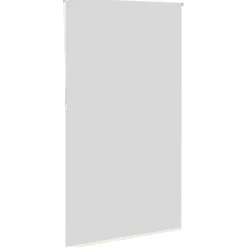 vidaXL Decoración-Estor Enrollable Opaco Blanco Roto 120x210cm Tela Ancho 116,6cm