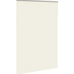 vidaXL Decoración-Estor Enrollable Opaco Blanco Roto 160x210cm Tela Ancho 156,6cm