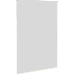 vidaXL Decoración-Estor Enrollable Opaco Blanco Roto 160x210cm Tela Ancho 156,6cm