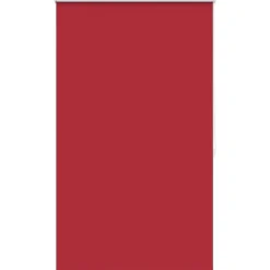 vidaXL Estor enrollable opaco 84,4x175 cm, tela, ancho 80 cm, Rojo Best