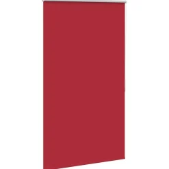 vidaXL Estor enrollable opaco 84,4x175 cm, tela, ancho 80 cm, Rojo Best