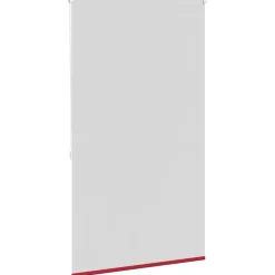 vidaXL Estor enrollable opaco 84,4x175 cm, tela, ancho 80 cm, Rojo Best