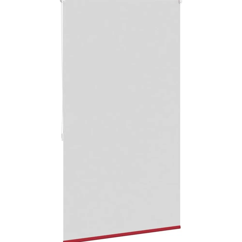 vidaXL Estor enrollable opaco 84,4x175 cm, tela, ancho 80 cm, Rojo Best