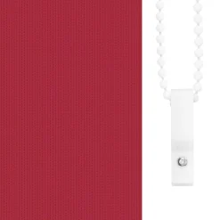 vidaXL Estor enrollable opaco 84,4x175 cm, tela, ancho 80 cm, Rojo Best
