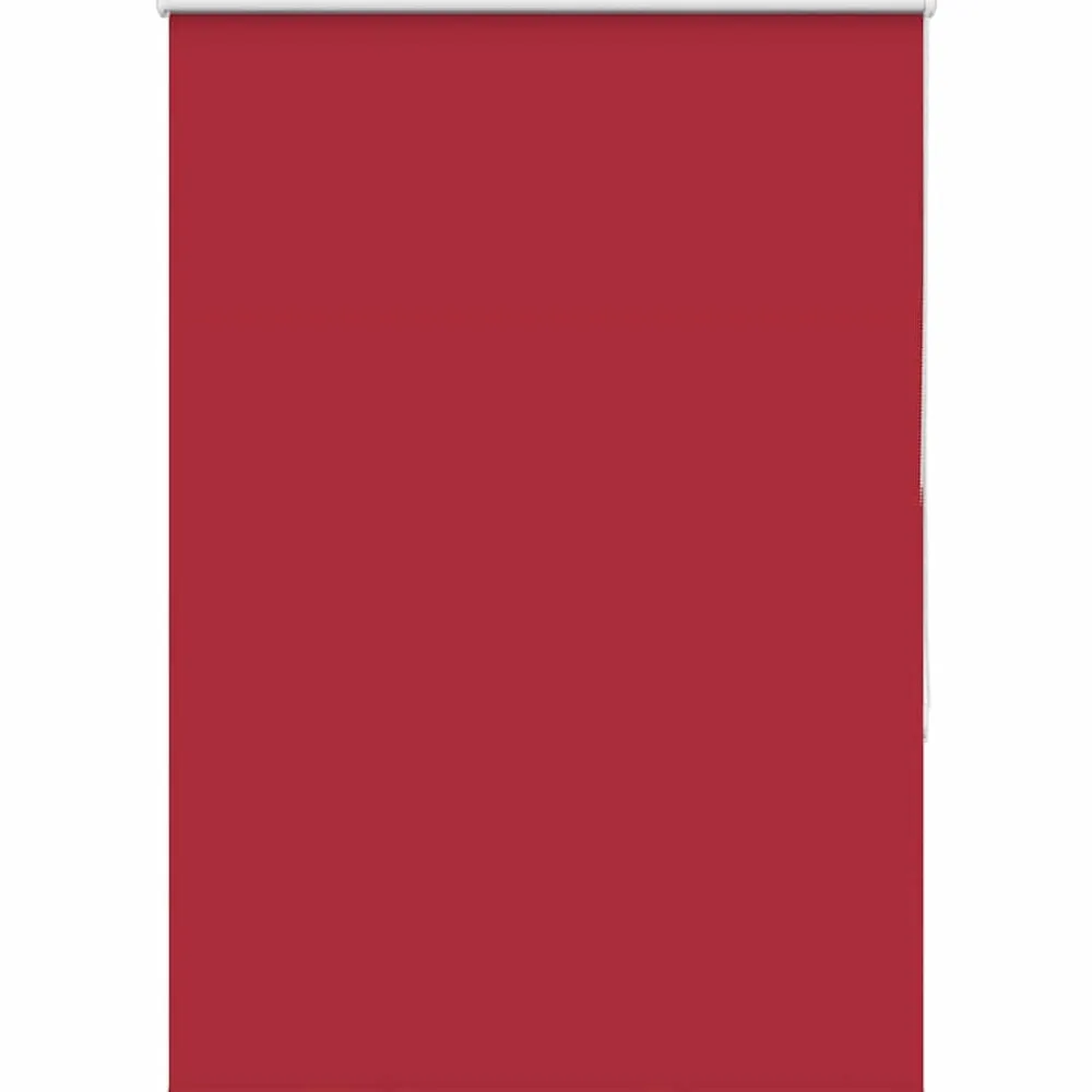 vidaXL Estor Enrollable Opaco 105x150 cm Tela Ancho 100,7 cm Rojo Outlet