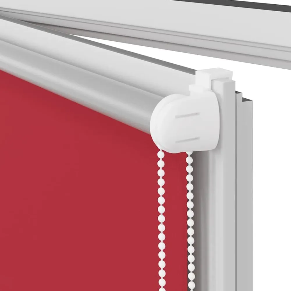 vidaXL Estor Enrollable Opaco 105x150 cm Tela Ancho 100,7 cm Rojo Outlet
