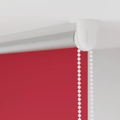 vidaXL Estor Enrollable Opaco 105x150 cm Tela Ancho 100,7 cm Rojo Outlet