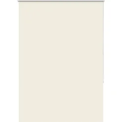 vidaXL Estor Enrollable Opaco Blanco Roto 110x130cm Tela Ancho 105,7cm Blanco crudo Online