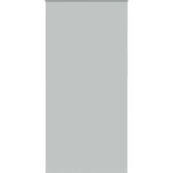 vidaXL Estor Enrollable Opaco 110x230 cm Tela Ancho 105,7cm Gris claro
