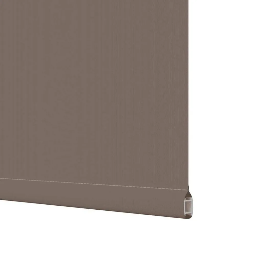 vidaXL Estor Enrollable Opaco Color 105x130 cm Tela Ancho 100,7cm Café Outlet