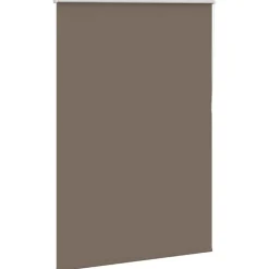 vidaXL Estor Enrollable Opaco Color 105x130 cm Tela Ancho 100,7cm Café Outlet