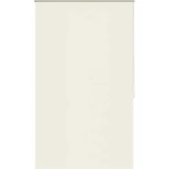 vidaXL Estor enrollable opaco 84,4x175 cm, ancho de tela 80 cm, color blanco roto Blanco crudo Best