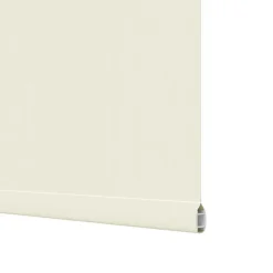 vidaXL Estor enrollable opaco 84,4x175 cm, ancho de tela 80 cm, color blanco roto Blanco crudo Best