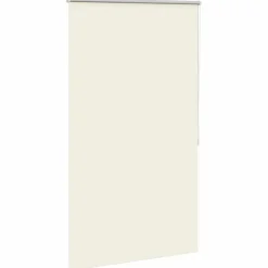 vidaXL Estor enrollable opaco 84,4x175 cm, ancho de tela 80 cm, color blanco roto Blanco crudo Best