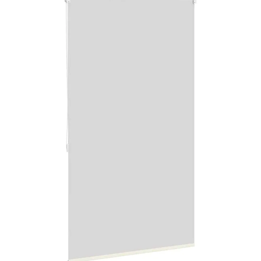 vidaXL Estor enrollable opaco 84,4x175 cm, ancho de tela 80 cm, color blanco roto Blanco crudo Best