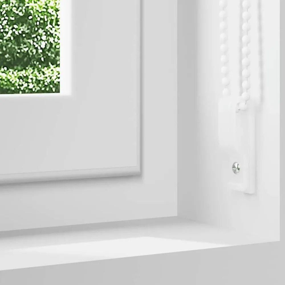 vidaXL Estor enrollable opaco 84,4x175 cm, ancho de tela 80 cm, color blanco roto Blanco crudo Best