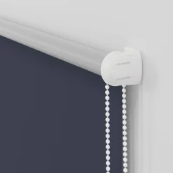 vidaXL Estor Enrollable Opaco 40x130 cm Tela Ancho 35,7 cm Marino New