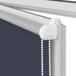 vidaXL Estor Enrollable Opaco 40x130 cm Tela Ancho 35,7 cm Marino New