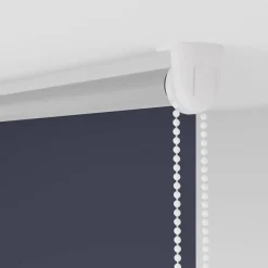 vidaXL Estor Enrollable Opaco 40x130 cm Tela Ancho 35,7 cm Marino New