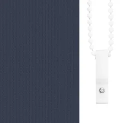 vidaXL Estor Enrollable Opaco 40x130 cm Tela Ancho 35,7 cm Marino New