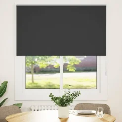vidaXL Decoración-Estor Enrollable Opaco 130x150 cm Tela Ancho 126,6 cm