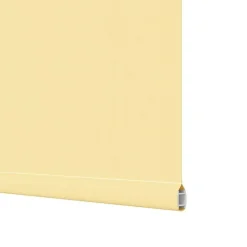 vidaXL Estor Enrollable Opaco 40x130 cm Tela Ancho 35,7 cm Amarillo