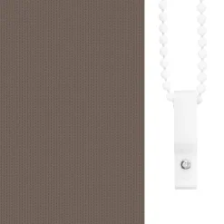vidaXL Estor Enrollable Opaco Color 115x210cm Tela Ancho 110,7cm Café Outlet