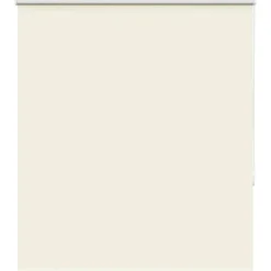 vidaXL Estor Enrollable Opaco Blanco Roto 130x130cm Tela Ancho 126,6cm Blanco crudo